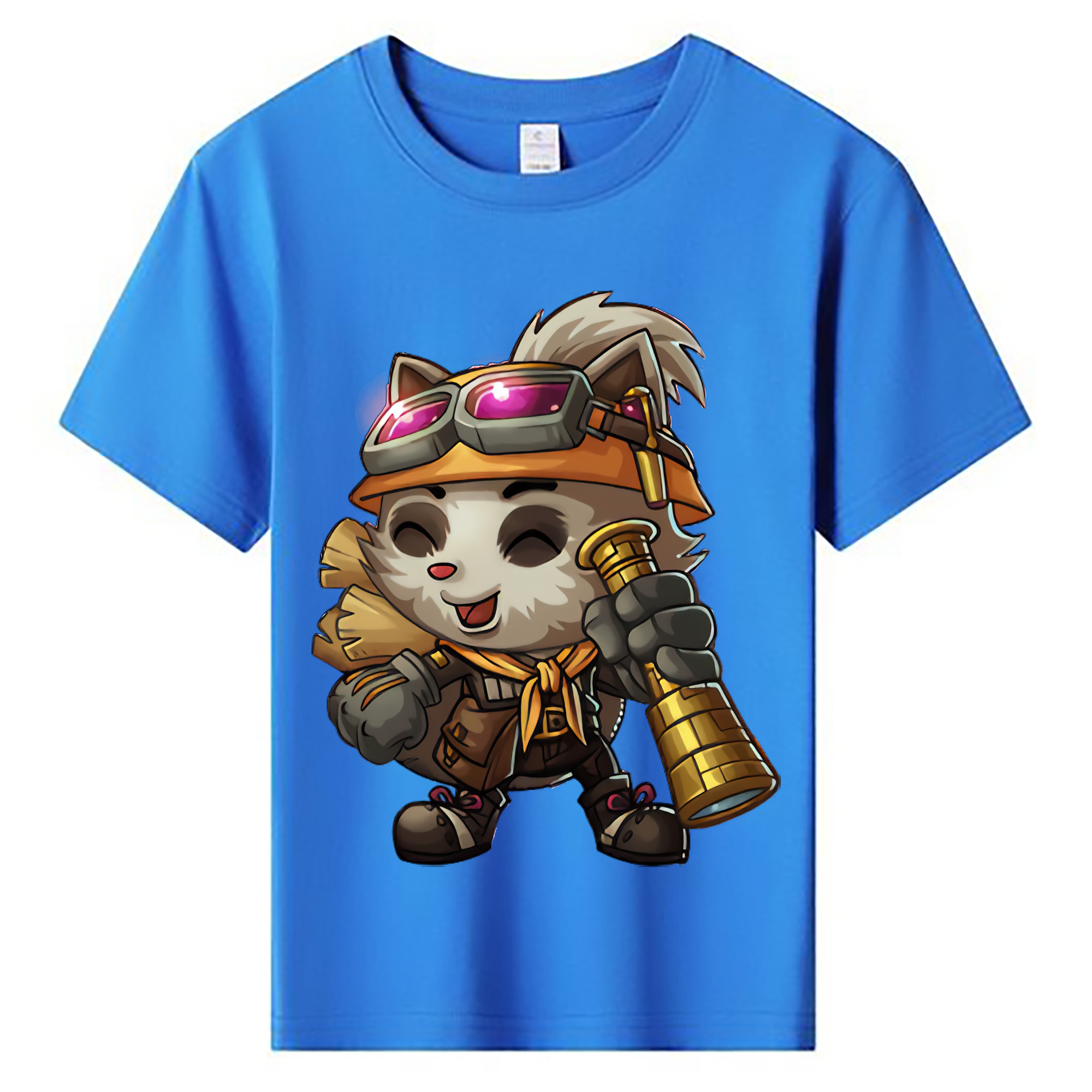 （画像用） リーグ・オブ・レジェンド League of Legends LOL 綿100％キッズTシャツ（フロントプリント）